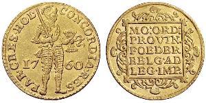 1 Дукат Республика Соединённых провинций (1581 - 1795) Золото 