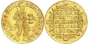 1 Дукат Республика Соединённых провинций (1581 - 1795) Золото 