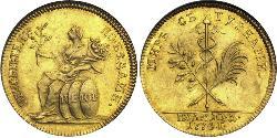 1 Дукат Російська імперія (1720-1917) Золото Катерина II (1729-1796)