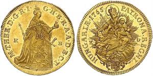 1 Дукат Угорщина Золото Maria Theresa of Austria (1717 - 1780)