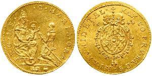 1 Дукат Федеральные земли Германии Золото Maximilian I, Holy Roman Emperor (1459 - 1519)