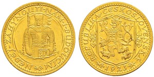 1 Дукат Чехословакія (1918-1992) Золото 