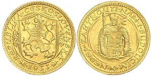 1 Дукат Чехословакія (1918-1992) Золото 