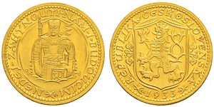 1 Дукат Чехословакія (1918-1992) Золото 