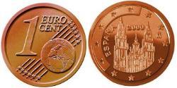 1 Eurocent 西班牙 Steel/銅 