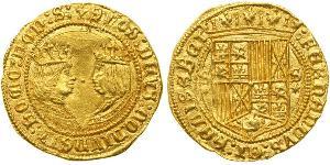 1 Ескудо Іспанія Золото Ferdinand II of Aragon / Isabella I of Castile (1451-1504)