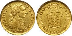 1 Ескудо Перу Золото Карл III король Іспанії (1716 -1788)