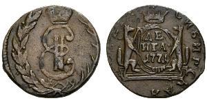 1 Копійка Російська імперія (1720-1917) Мідь Катерина II (1729-1796)