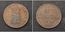1 Kreuzer Hungría Cobre 