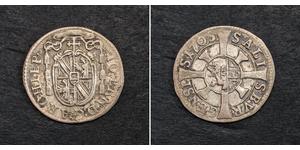 1 Крейцер Зальцбург (1328 - 1803) Срібло 