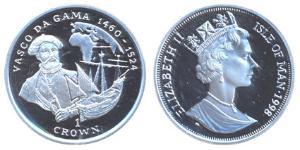 1 Крона(английская) Остров Мэн  