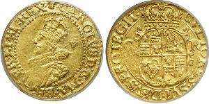 1 Крона(английская) Королевство Англия (927-1649,1660-1707) Золото Карл  I (1600-1649)