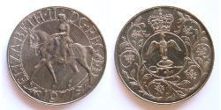 1 Крона(английская) Великобритания (1922-) Никель/Медь Елизавета II (1926-2022)