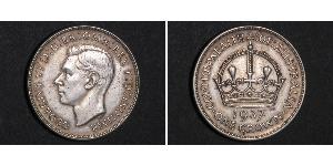 1 Крона(английская) Австралия (1788 - 1939) Серебро Георг VI (1895-1952)