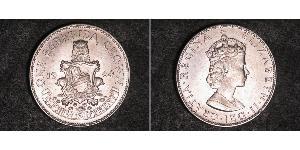 1 Крона(английская) Бермудские Острова Серебро Елизавета II (1926-2022)
