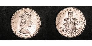 1 Крона(английская) Бермудские Острова Серебро Елизавета II (1926-2022)