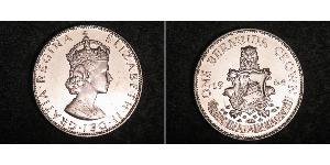 1 Крона(английская) Бермудские Острова Серебро Елизавета II (1926-2022)