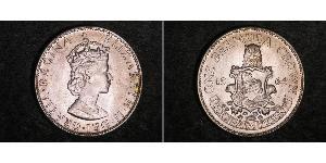 1 Крона(английская) Бермудские Острова Серебро Елизавета II (1926-2022)