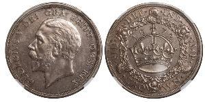 1 Крона(английская) Великобритания (1922-) Серебро Георг V (1865-1936)