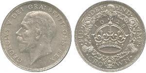 1 Крона(английская) Великобритания (1922-) Серебро Георг V (1865-1936)