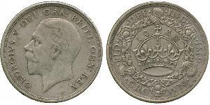 1 Крона(английская) Великобритания (1922-) Серебро Георг V (1865-1936)