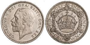 1 Крона(английская) Великобритания (1922-) Серебро Георг V (1865-1936)