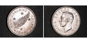 1 Крона(английская) Новая Зеландия Серебро Георг VI (1895-1952)