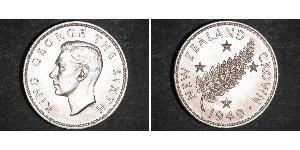 1 Крона(английская) Новая Зеландия Серебро Георг VI (1895-1952)