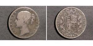 1 Крона(английская) Соединённое королевство Великобритании и Ирландии (1801-1922) Серебро Виктория (1819 - 1901)