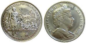 1 Крона(англійська) Острів Мен Нікель/Мідь Єлизавета II (1926-2022)