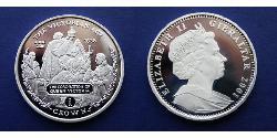 1 Крона(англійська) Gibraltar (1704 - ) Срібло Єлизавета II (1926-2022)