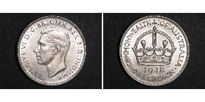 1 Крона(англійська) Австралія (1788 - 1939) Срібло Георг VI (1895-1952)