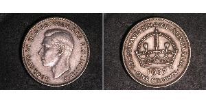 1 Крона(англійська) Австралія (1788 - 1939) Срібло Георг VI (1895-1952)