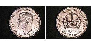 1 Крона(англійська) Австралія (1788 - 1939) Срібло Георг VI (1895-1952)
