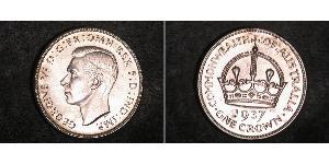 1 Крона(англійська) Австралія (1788 - 1939) Срібло Георг VI (1895-1952)
