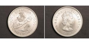 1 Крона(англійська) Бермудські острови Срібло Єлизавета II (1926-2022)