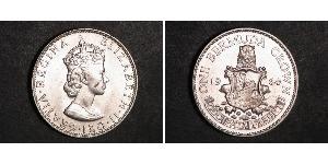 1 Крона(англійська) Бермудські острови Срібло Єлизавета II (1926-2022)
