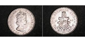 1 Крона(англійська) Бермудські острови Срібло Єлизавета II (1926-2022)