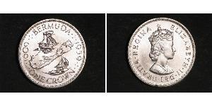1 Крона(англійська) Бермудські острови Срібло Єлизавета II (1926-2022)