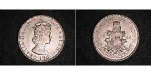 1 Крона(англійська) Бермудські острови Срібло Єлизавета II (1926-2022)