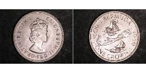 1 Крона(англійська) Бермудські острови Срібло Єлизавета II (1926-2022)