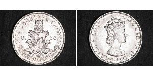 1 Крона(англійська) Бермудські острови Срібло Єлизавета II (1926-2022)