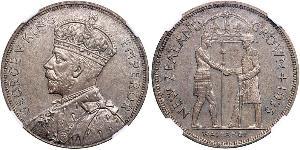 1 Крона(англійська) Нова Зеландія Срібло Георг V (1865-1936)