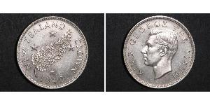 1 Крона(англійська) Нова Зеландія Срібло Георг VI (1895-1952)