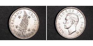 1 Крона(англійська) Нова Зеландія Срібло Георг VI (1895-1952)