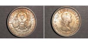 1 Крона(англійська) Південна Родезія (1923-1980) Срібло Єлизавета II (1926-2022)