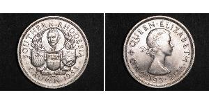 1 Крона(англійська) Південна Родезія (1923-1980) Срібло Єлизавета II (1926-2022)