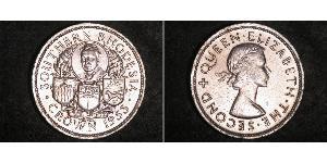 1 Крона(англійська) Південна Родезія (1923-1980) Срібло Єлизавета II (1926-2022)