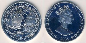 1 Крона Фолклендські острови Мідь Єлизавета II (1926-2022)