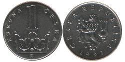 1 Крона Czech Republic (1993 - ) Никель/Сталь 